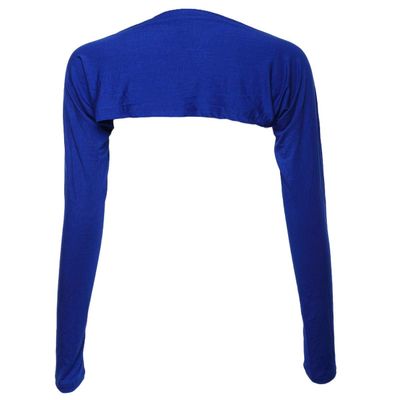 Huliyhus Women Anti-UV Golf Cooling Shawl Arm Sleeves UV Protection Sun Protector Long Sleeve Arm Sleeve Shawl for Golf Outdoor Sports (Royal Blue)