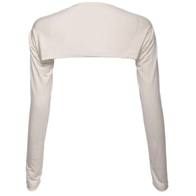 Huliyhus Women Anti-UV Golf Cooling Shawl Arm Sleeves UV Protection Sun Protector Long Sleeve Arm Sleeve Shawl for Golf Outdoor Sports (Beige)