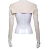 Huliyhus Women Anti-UV Golf Cooling Shawl Arm Sleeves UV Protection Sun Protector Long Sleeve Arm Sleeve Shawl for Golf Outdoor Sports (Beige) view 2