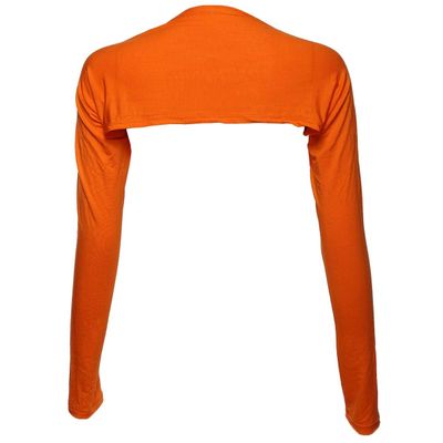 Huliyhus Women Anti-UV Golf Cooling Shawl Arm Sleeves UV Protection Sun Protector Long Sleeve Arm Sleeve Shawl for Golf Outdoor Sports (Orange)