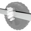 DITKOK Boat Lift Wheel Kit, Comes in Set of Two, Boat Lift Wheel Bracket, Aluminum Mounting Plates & Stainless Steel Axles, Fixed Wheel Kit for Boat Lift, Fits Most Lifts view 1
