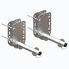 DITKOK Boat Lift Wheel Kit, Comes in Set of Two, Boat Lift Wheel Bracket, Aluminum Mounting Plates & Stainless Steel Axles, Fixed Wheel Kit for Boat Lift, Fits Most Lifts view 2