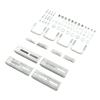 8in Swivel Bunk Bracket Kit Adjustable Height Galvanized U Bolts for 2inx3in Boat Trailer Crossmembers view 2