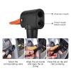 Bike Tire Inflator Bike Pump Nozzle Replacements Multi-use Connector for Head Bike Pump for Head Pump Adapter for Bicycle Converter Bike Adapter Bike Pump Nozzle Adapter Replacement and Portable view 2