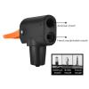 Bike Tire Inflator Bike Pump Nozzle Replacements Multi-use Connector for Head Bike Pump for Head Pump Adapter for Bicycle Converter Bike Adapter Bike Pump Nozzle Adapter Replacement and Portable view 3