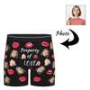 Customized Boxers for Men Elephant Trunk Underwear for Men Birthday Gift Ideas Custom Underwear for Boyfriend L-0.0116 view 2