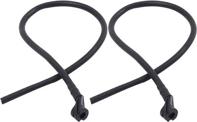 Black Rubber Tube Peephole Replacements Lightweight Designs Compound Bow String Peephole Rubber Tube Slot Compound Bow Parts Archerys Tube Peep Sight Sights and Optics