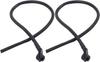 Black Rubber Tube Peephole Replacements Lightweight Designs Compound Bow String Peephole Rubber Tube Slot Compound Bow Parts Archerys Tube Peep Sight Sights and Optics view 1