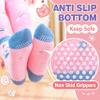 ANTSANG Toddler Kids Girls Fuzzy Grips Socks Non Slip/Anti Skid Slipper Socks Warm Crew Cute Animal Fashion Cartoon Child Socks 6 Pairs Girls Gifts Stocking Stuffers (Cat,8-12 Years) view 3