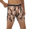 Customized Boxers for Men Gifts for Birthday for Boyfriend Unique Custom Boxers with Face on Them Personalized Underwear XL-0.014 view 4