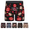 Custom Boxers with Face on Them Boxers for Men Gifts for Valentine's Day Birthday Personalized Boxer Funny Gifts,XXL-0.090 view 1
