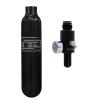 TUXING 4500psi/30Mpa Carbon Fiber Tank 0.3L, PCP Air Tank HPA Composite Cylinder with Regulator Valve Regulator Gauge Output Pressure 1800Psi view 1