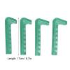 Yuecoom 2Pair Ice Skate Guards,6.7Inch Hard Adjustable Skate Guards Figure Skate Guards for Figure Skating or Hockey Kids Adults(Green) view 2