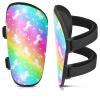 Shin Guards Soccer Kids Girls Youth, Shin Pads Shin Guard Protection Gear for 2-7 Years Old Girls for Football Games, EVA Cushion Protection Reduce Shocks and Injurie view 1