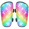 Shin Guards Soccer Kids Girls Youth, Shin Pads Shin Guard Protection Gear for 2-7 Years Old Girls for Football Games, EVA Cushion Protection Reduce Shocks and Injurie view 2