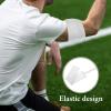 POPETPOP Adjustable White Captain Armband for Soccer Football Basketball Team Sports Blank DIY Player Band 4-Pack view 3