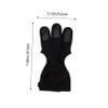 Mipcase Archery Glove Lightweight Three-Finger Protector for Archery Practice Durable and Material Portable Design for Easy Storage and Use view 2