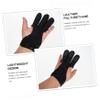 Mipcase Archery Glove Lightweight Three-Finger Protector for Archery Practice Durable and Material Portable Design for Easy Storage and Use view 3