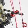 Archery Cable Slide Aluminum Alloy Splitter Roller Glide | Lightweight & Gear (Red), Generic8qdoh2ecgm-02 view 3
