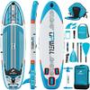 UPWELL 116Inflatable Stand Up Paddle Board with Kayak Seat, Premium SUP Paddle Boards for Adults, Blow up Paddle Boards 6 Thick, 632C view 1
