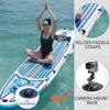 UPWELL 116Inflatable Stand Up Paddle Board with Kayak Seat, Premium SUP Paddle Boards for Adults, Blow up Paddle Boards 6 Thick, 632C view 4