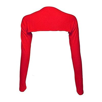 Huliyhus Women Anti-UV Golf Cooling Shawl Arm Sleeves UV Protection Sun Protector Long Sleeve Arm Sleeve Shawl for Golf Outdoor Sports (Red)