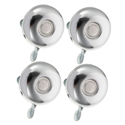 HANABASS 4pcs Retro Bike Bells Sound Cycling Bells for Road Mountain Loud Crisp Tone Stylish Design for Scooters City