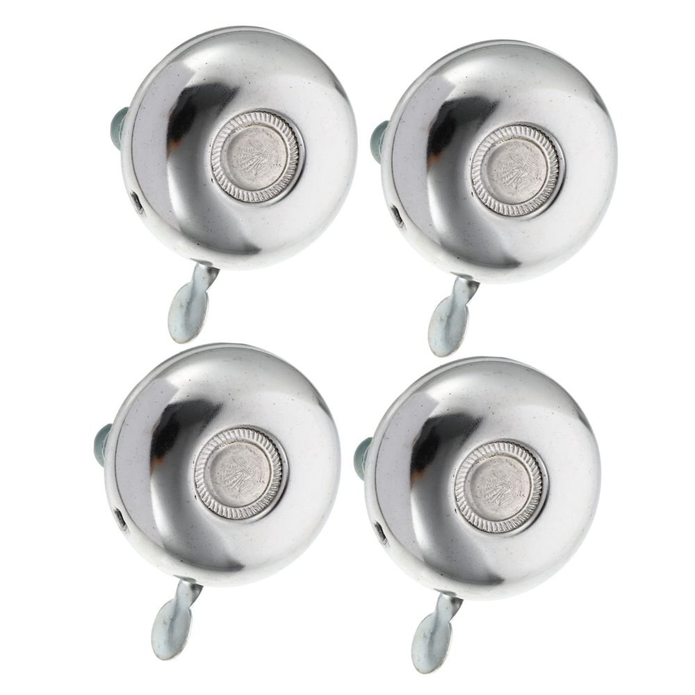 HANABASS 4pcs Retro Bike Bells Sound Cycling Bells for Road Mountain Loud Crisp Tone Stylish Design for Scooters City