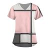 Scrubs for Women Scrub Tops Women Stretchy Pink Scrubs Sets for Women Womens Scrub Tops Maternity Scrubs Royal Blue Scrubs Black Scrubs Women Scrubs Scrub Tops Women Scrub Tops2-Pink,5X-Large view 1