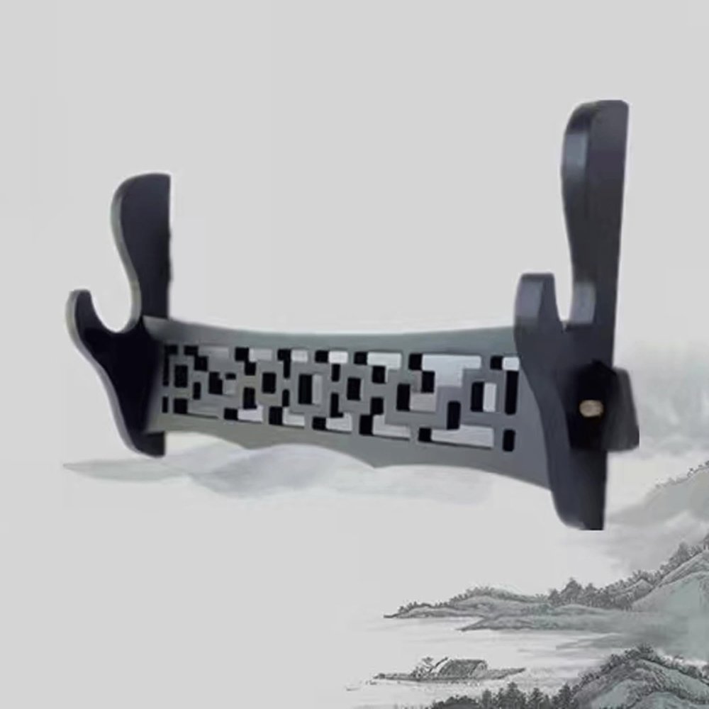 Sword Stand Sword Mount Bracket Wall Holder for Katana Sword Stand Wall Mount Sword Holder Samurai Sword Stand Display Katana Wakizashi Tanto Wall Hanger Sword Rack-1 Floor