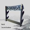 Sword Stand Sword Mount Bracket Wall Holder for Katana Sword Stand Wall Mount Sword Holder Samurai Sword Stand Display Katana Wakizashi Tanto Wall Hanger Sword Rack-1 Floor view 3