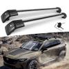 YHELI 2Pcs Fits for Mazda CX-50 CX50 2023 Lockable Roof Rail Rack Cross Bars Crossbar, silver & black, nfbd38