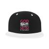 God Give Me The Best Mom in The World Baseball Cap for Men Women Snapback Hat Trucker Flat Bill Caps Sun Hats White view 2