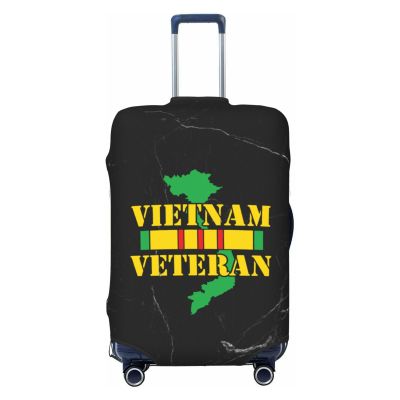 WOLEN Vietnam Veteran Luggage Cover Travel Luggage Protective Cover