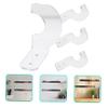 HANABASS Acrylic Baseball Bat Display Holder Wall-Mounted Stand with Screws for Easy Installation Durable and Stylish Rack for Collectible Bats Sports Enthusiasts view 2