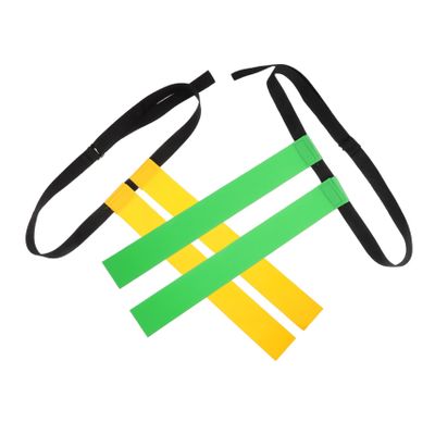 CORHAD 2sets Football Waist Flag Set Reusable Belts Outdoor for Parties Training for Youth and Adults