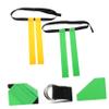 CORHAD 2sets Football Waist Flag Set Reusable Belts Outdoor for Parties Training for Youth and Adults view 3
