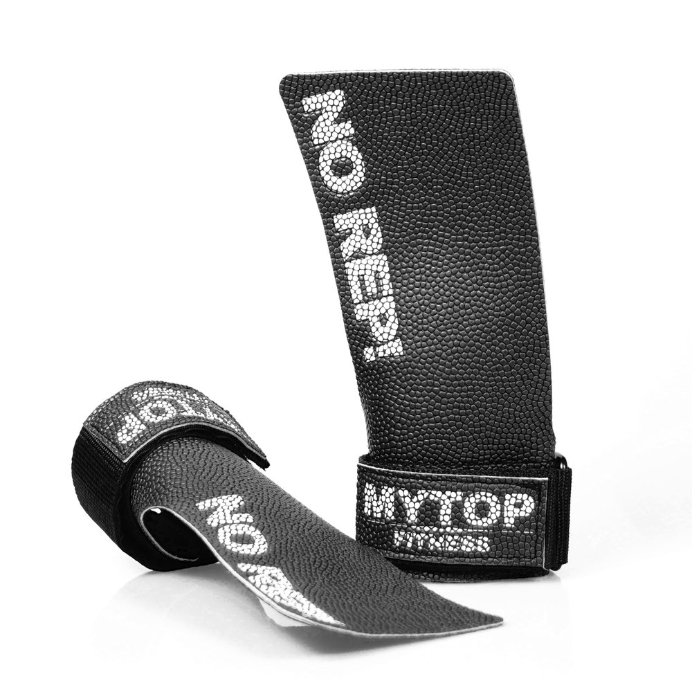 Black Basketball Grips Sticky No-Holes Training Grips (L-XL) Stickiest, No-Slip Hand Protection & Wrist Support for Cross Training, Weightlifting, Gym, Functional Workouts No Chalk Needed