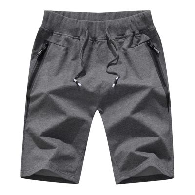 Ymosrh 7 Inch Running Shorts, Casual Drawstring Summer Workout Athletic Short Pants with Pockets Fitness Shorts (3XL, Dark Gray)