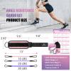 Ankle Resistance Bands with Cuffs, Ankle Bands for Working Out, Kickbacks Hip, Leg Glute Exercise Equipment with Training Poster, Resistance Workout Equipment for Women(Sakura) view 4
