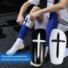 TOMIYO Shin Guards Soccer for Kids Youth Adults, Lightweight and Breathable Child Calf Protective Gear Shin Pads Soccer Equipment for 8-10 Years Old & Sleeves Equipment with Socks view 4