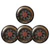 Indoor/Outdoor Roller Skate Wheels 85A Inline Skate Wheels with Bearings, Roller Blade Wheel Replacement, 100MM/110MM 4/6 Pack view 1