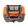 Outdoor Fishing Boat 53.5 * 41.3inch Multiple Colors Inflatable Fishing Boat with Adjustable Shoulder Straps (Gray) view 1