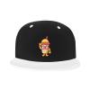 The Genius of Bubble Tea Drinks Baseball Cap for Men Women Snapback Hat Trucker Flat Bill Caps Sun Hats White view 2