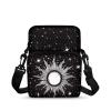 AZULCUSTO Sun Small Messenger Bag for Women Men Shoulder Handbag Purse Lightweight Fanny Pack with Zipper Simple & Cute Side Purse Store Your Lipsticks,Mascara,Coins,Cards,Keys view 1
