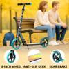 Scooter for Kids 612 & Adults, Max Load 240 LBS, Adjustable Height,Lightweight 2-Wheel, Foldable Kids Scooter with Big Wheels view 4