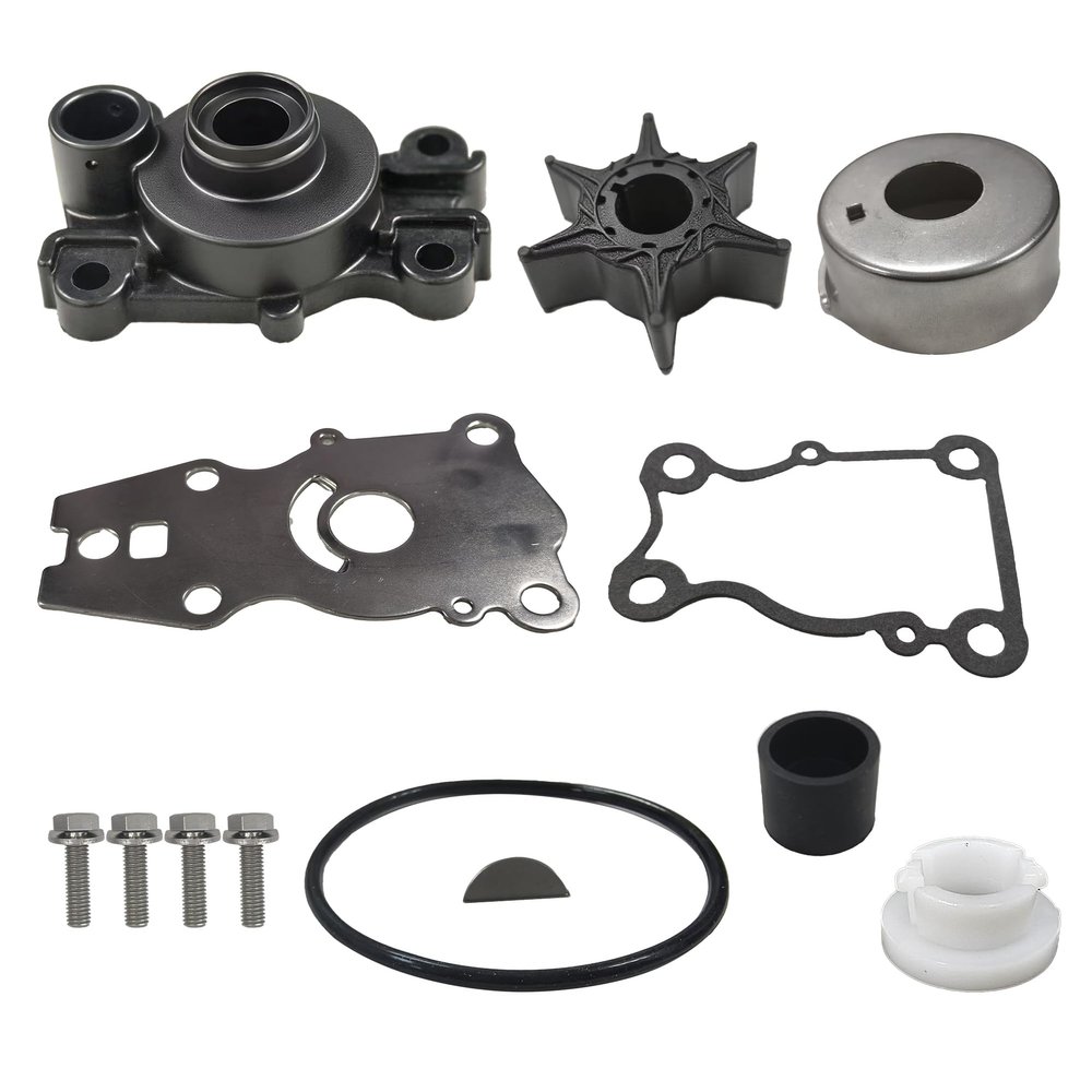 MARKGOO Water Pump Impeller Repair Kit 66T-W0078-01-00 Replacement for Yamaha Outboard 25 30 40 HP Boat Motor Engine Rebuild Service Parts Sierra 18-3440 66T-W0078-00-00