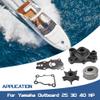 MARKGOO Water Pump Impeller Repair Kit 66T-W0078-01-00 Replacement for Yamaha Outboard 25 30 40 HP Boat Motor Engine Rebuild Service Parts Sierra 18-3440 66T-W0078-00-00 view 2