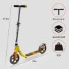 Adult Scooter with Big Wheels | Adjustable Height, Foldable Aluminum Frame | Smooth Ride for Urban Commuting and Outdoor Fun | Suitable for Teens 8-12 | 265 lbs Weight Limit view 2