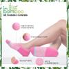 BRISIRA Bamboo Viscose Coolmax Running Golf No Show Socks Women Compression Moisture Wicking Performance Low Cut Tab Athletic view 3
